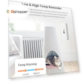 Smart WiFi Temperature and Humidity Detector — Home Climate Control, Tuya