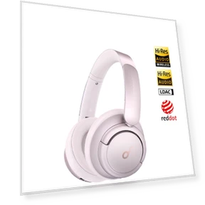 Noise-Cancelling Headphones with LDAC — In-Ear Headphones, Soundcore