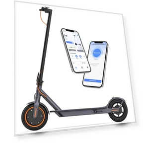 Electric Scooter with Powerful Motor, Long Range, and Cruise Control — Electric Self-Balancing Scooters, VOLPAM
