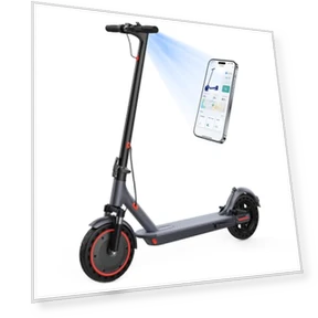Electric Scooter for Adults with Dual Suspension and APP Control — Electric Vehicles, MAXSHOT