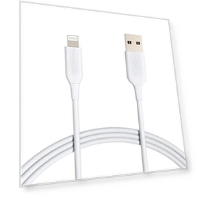 Fast Charging USB-A to Lightning Cable — Lightning, Amazon Basics