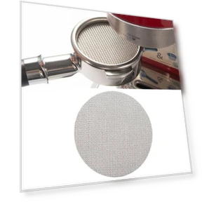 Sintered Sheet Coffee Splash Filter — Reusable