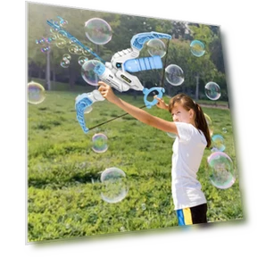 Bubble Bow and Arrow Water Gun Two-in-One Electric Light Bubble Machine — Bubble Toys, Douyin