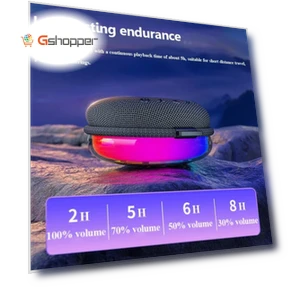Mini Bluetooth Speaker with RGB Light — Portable Audio, EBS
