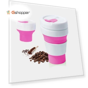 Collapsible Silicone Coffee Mug — Travel Mugs