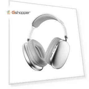 Wireless BT-compatible Headphones With Mic — Over-Ear Headphones