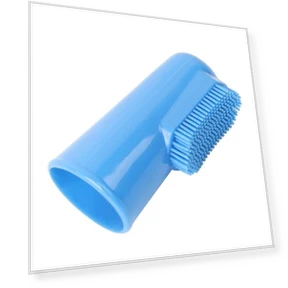 Pet Fingertip Toothbrushes — Brushes