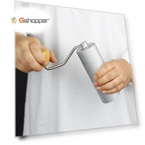 Stainless Steel Hand Crank Coffee Bean Grinder — Electric Blade Coffee Grinders