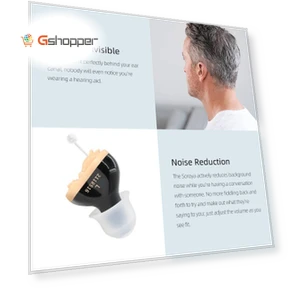 Digital Noise Reduction Hearing Aid Sound Amplifier — Hearing Support