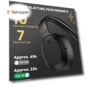 ANC Headset Bluetooth Headphone — In-Ear Headphones, EDIFIER