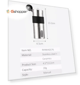 Mini Manual Stainless Steel Coffee Grinder — Hand Coffee Grinders