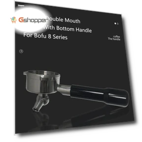 Stainless Steel Coffee Machine With Bottom Handle — Coffee & Espresso Machine Components