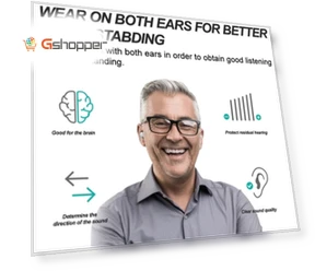 Sound Amplifier Hearing Aid Headphones — Hearing Amplifiers, AXON