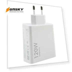 120W USB Fast Charger with 1m USB to Type-C Cable — Chargers