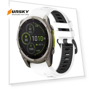 Dual Color Quick Release Silicone Watch Band — Bands, xDfind