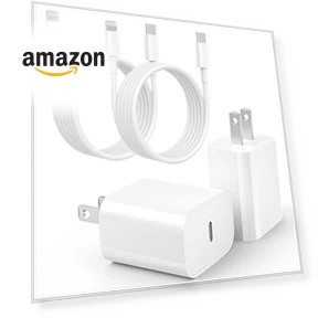 20W USB C Fast Charger with Lightning Cables — Chargers, Ximytec