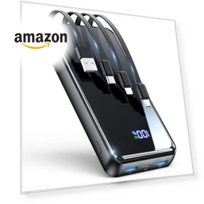Portable Charger with Built-in Cables — Mobile Power Solutions, Shenzhen Zihao technology Co., LTD