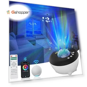 Aurora Galaxy Projector — Night Lights, Bolong