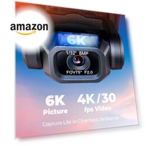 Drone with 6K Camera — Drones & UAV Technology, Veeniix