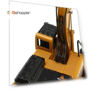 Excavator Diecast Model — Miniature Vehicles, HUINA