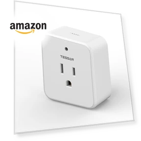 Remote Voice Control Outlet Plug — Outlet Switches, TESSAN