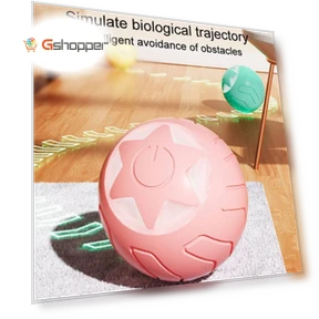 Rolling Ball Cats Motorized Toy Pets Teasing Toys — Cat Playthings