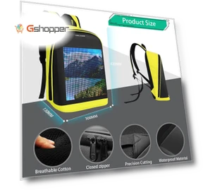 Smart LED Dynamic Backpack — Casual Daypacks, Crelander