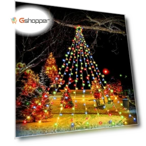 Solar Outdoor Christmas Decorations Lights — Lighted Displays