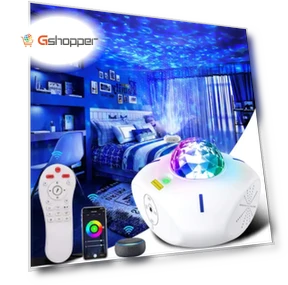 Touch Smart LED Laser Star Starry Projector Lamp — Night Lights