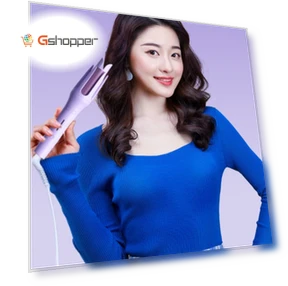 32mm Smart Sensor Fully Automatic Curling Wand Motorized Rotary Automatic Hair Curler — Curling Wands