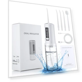 Portable Dental Flosser with 4 Nozzles — Power Flossers