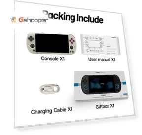 Smart Pro Handheld Game Console with 4.96-inch IPS Screen — Handheld Games, Trimui