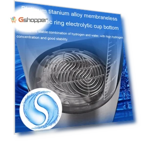 Micro-Electrolysis Hydrogen-Rich Water Machine — Tap Water Purifiers, V8
