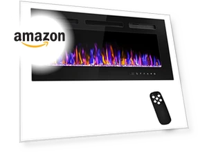 Electric Fireplace Wall Mounted and Recessed — Electric Heating Solutions, BETELNUT