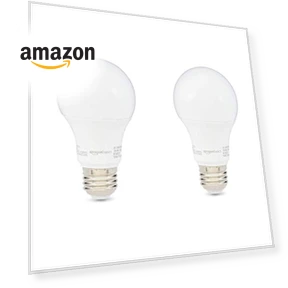 LED Light Bulbs 60 Watt Equivalent, Soft White — LED, Amazon Basics