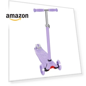 Kick Scooter with Multicolor Wheel Lights — Push Scooters, Hover-1