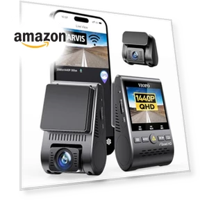 Dual Dash Cam — Dashboard Cameras, VIOFO