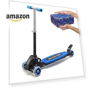 Heavy-Duty Kids 3-Wheel Scooter — Push Scooters, EUIJOIP