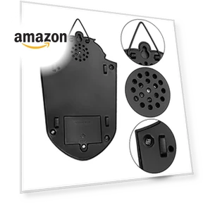Animated Eyeball Haunted Doorbell — Spooky Sounds, Fengek