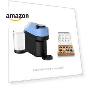Vertuo Pop+ Coffee and Espresso Machine with Aeroccino Milk Frother — Coffee & Espresso Combos, Nespresso