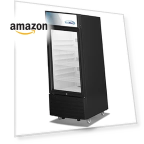 Commercial One Glass Door Display Upright Beverage Refrigerator Cooler Merchandiser — Mini Fridges, KoolMore