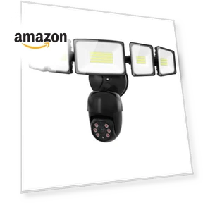 Floodlight Camera Outdoor — Outdoor Security Cameras, iMaihom