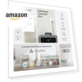 Smart In-Wall Outlet — Smart Home Hubs & Controllers, Tapo