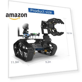 Smart Robot Car Kit with Robotic Arm HD Camera — Robotic Enhancements, XiaoR GEEK