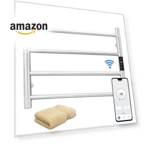 Smart WiFi Towel Warmer Wall Mounted — Towel Warmers, KEG