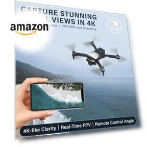 4K Drone with Camera — Drones, ZOUHOE