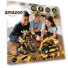 STEM Robot Building Kit with Remote Control — Construction Kits, Shantou City Tuomu Technology Industrial Co., Ltd