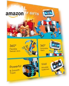 STEM Robot Toys Building Kits — Construction Kits, aukfa