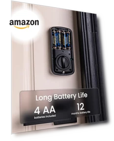Keypad Fingerprint Door Lock — Smart Home Security, DESLOC