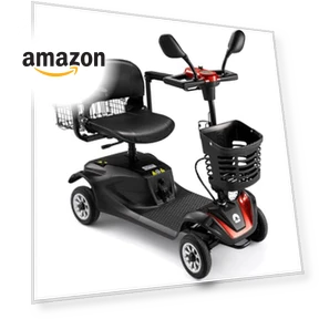 Compact 4 Wheel Mobility Scooter — Push Scooters, VERPAL